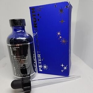 Peter Thomas Roth RETINOL FUSION PM Night Serum 3.35oz Huge NEW SEALED (254)